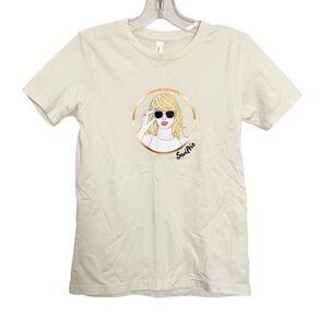 Taylor Swift With Sunglasses Graphic Tee Girls Size Large Music Fan Concert
